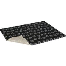 Vetbed svart med tassar XL