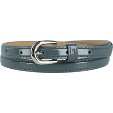 Gray - Women Belts CTM Skinny Dress Belt Women