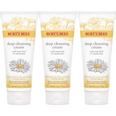 Burt's Bees Facial Skincare Burt's Bees Wash,Burt's Bees Deep Facial Cleansing Cream, All Natural Cleanser