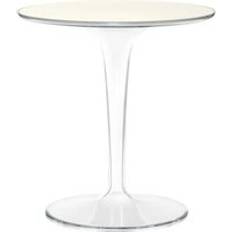 Möbler Kartell Tip Top Sideobord Vit Transparent Småbord