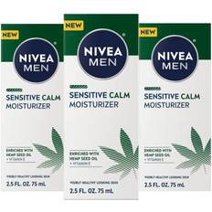 Nivea Men Skincare Nivea Men MEN Sensitive Calm Moisturizer with Hemp Seed Oil Vitamin E, Tubes