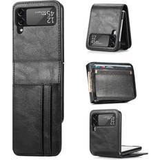 Floveme Samsung Galaxy Z Flip 3 Skal Med Kortfack