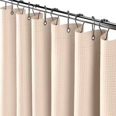 Extra Long Black Shower Curtain 72x84 Inches
