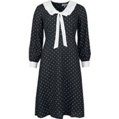 Timeless London Bow-front Dress - Black/White