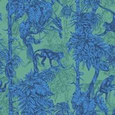 Graham & Brown Blue - Non-woven Wallpapers Graham & Brown Wallpaper Ubud 104277