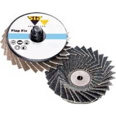 SIA Sia 2824 Siamet Flapfix Quick Change Abrasives Discs 50mm 80g Pack of 1