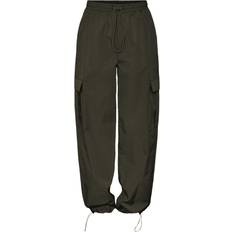 Pieces Dre Cargo Trousers - Deep Lichen Green