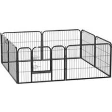 Pawhut Steel 8 Panel Dog pen Pet Puppy PlayPen