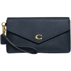 Coach Umhängetaschen Coach Wyn Clutch - Brass/Denim