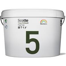 Beckers Scotte 5 Väggfärg Vit 9L
