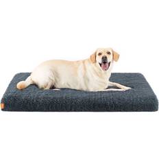 Feandrea Hundebett Noppenschaumstoff gepolstert, Dunkelgrau 122.00 Dunkelgrau, L 122.00 H 10.00