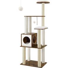 Feandrea FEANDREA Cat Tree, 65-Inch Modern Cat Tower