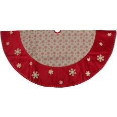 Hanging Christmas Tree Skirts Northlight Burlap Glitte Snowflake Rustic Christmas Tree Skirt Christmas Tree Skirt