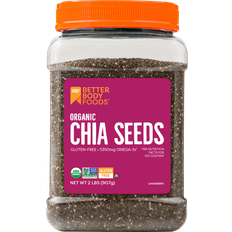 USDA Organic Nuts & Seeds BetterBody Foods Organic Chia Seeds 32oz 1