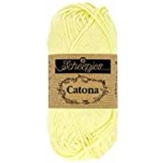 Scheepjes Catona 100 Citron Chiffong Garn 1x10g
