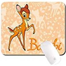 ERT GROUP Original officiellt licensierad Disney Musmatta PC, mönster Bambi 017 Datormusmatta, Halkfri, 225