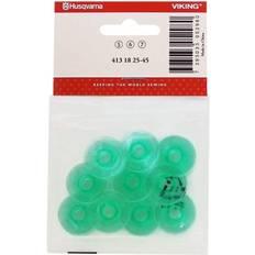 Viking Green Bobbins 10pcs