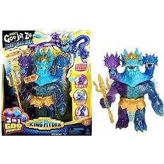 Heroes of Goo Jit Zu Deep Sea King Hydra Figure Triple Attack 3 in 1 Power. Plus Light And Sound Battle Action!