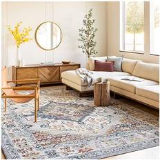 Surya Casablanca Vintage Rug Beige, Grey, Blue