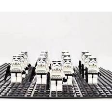 SW188 Stormtrooper 13-Piece Star Wars Legion Stormtrooper Clone Minifigure Building Blocks with Base Plate