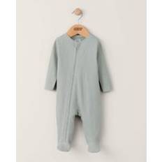 Mamas & Papas Organic All In One Sleepsuit Sage Green GREEN 9-12 Months