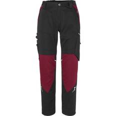 Profilsohle Arbeitshosen Kübler Paul H. Kübler Bekleidungswerk Damen Hose, Schwarz/Bordeaux