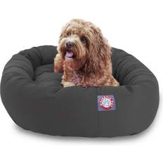 Majestic Pet Pet 32 inch Gray Bagel Dog Bed
