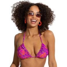 Purple Bikinis Pour Moi Womens 29600 Bermuda Triangle Bikini Top Purple