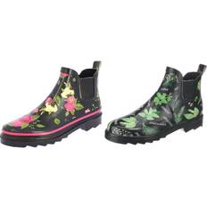 Textile Wellingtons Beck Damen Wild Roses Gummistiefel