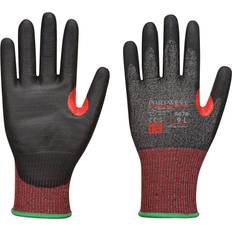 Work Clothes Portwest CS AHR13 PU Cut Glove Black