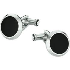 Black Cufflinks Montblanc Cufflinks Meisterstuck Black Onyx Black