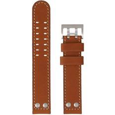 Hamilton Men Watch Straps Hamilton Hamilton Khaki Aviation Brown Leather Tan