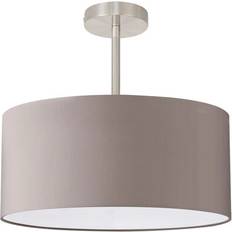 Beige Ceiling Flush Lights Deco Semi Mount Ceiling Flush Light