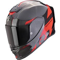 Scorpion EXO-R1 Evo Carbon Air Rally, Integraalhelm, Zwart-Rood