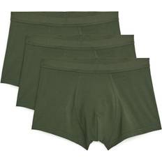 Arket Jersey Trunks Set Of 3 - Green