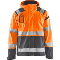 Blåkläder BLAKLÄDER HighVis Shell Jacke HighVis orange/mittelgrau Gr