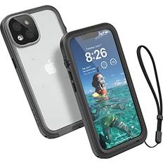 Catalyst Catalyst Waterproof Total Protection Case for iPhone 14, 5X More Water Resistant, Highly Responsive Screen and face id, Perfect Pictures- Stealth Black Frosted Stealth Black