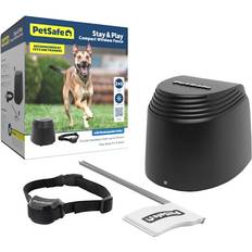 PetSafe Stay & Play Compact Wireless Pet Fence & Replaceable Battery, America's Safest Fence Dog Collar