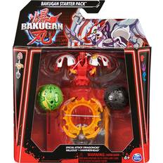 Bakugan Starter Pack Special Attack Dragonoid, Nillous and Hammerhead Figures