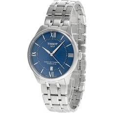 Unisex Armbåndsur Tissot Chemin Des Tourelles Powermatic 80 39MM T1398071104800 39 mm Analog Mekanisk automatisk Safirglass