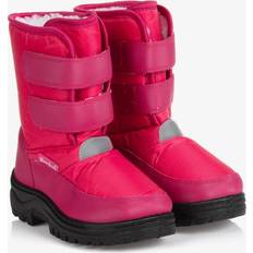 Le-mieux-noté Chaussons pour bébé Playshoes Bottes de Snowboard Avec Velcro - Rose