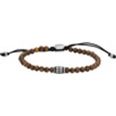 Fossil JF04413040 Armbånd Sten JF04413040 Herre Stainless Steel Black/Brown/Silver