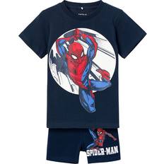 Name It Pyjamas NmmNow Spider-Man Noos Dark Sapphire 1½-2 år 86-92 Pyjamas 2-delad