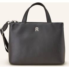 Messengervesker Tommy Hilfiger Essential TH Monogram Small Satchel BLACK One Size