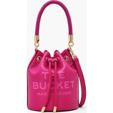 Rosa Bøttevesker Marc Jacobs Pink 'The Leather Bucket' Bag 955 Lipstick Pink UNI