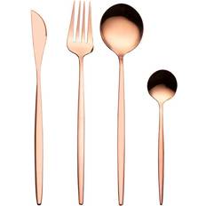 Rose Gold Cutlery Canora Grey 4 Cutlery Set