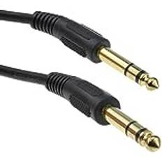 Cables Pro Signal AV13695 1 6,35 uttag kontakt 6,35 uttag stereo kabel