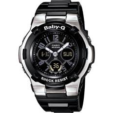 Casio Casio BGA110-1B2 Baby-G Shock Resistant Black Multi-Function Sport