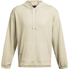 Under Armour Men's Rival Waffle Hoodie Silt White Brown