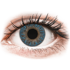 Färgade linser - Utan styrka Kontaktlinser TopVue Color Sapphire(Utan styrka)